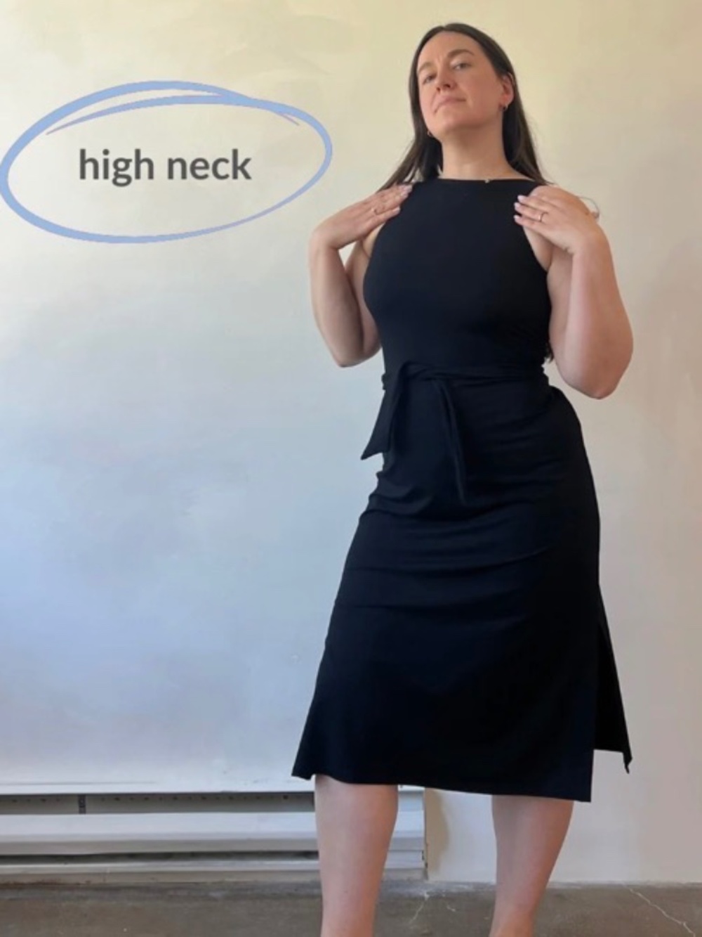 Free Label BLACK TYLER DRESS - Picture 3 of 14